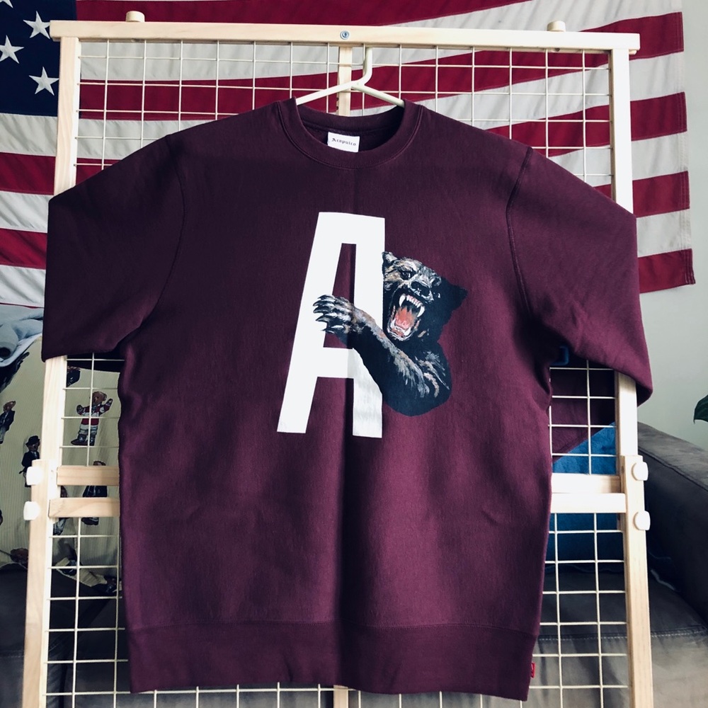 The Acapulco Gold Wild Bear 'A' Crewneck Sweater